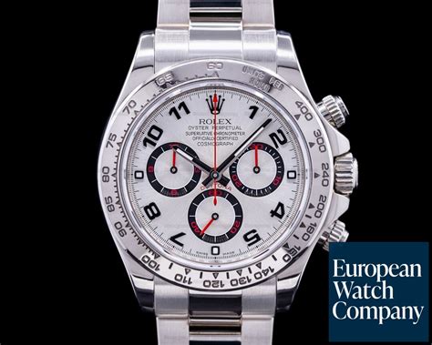 rolex daytona white gold